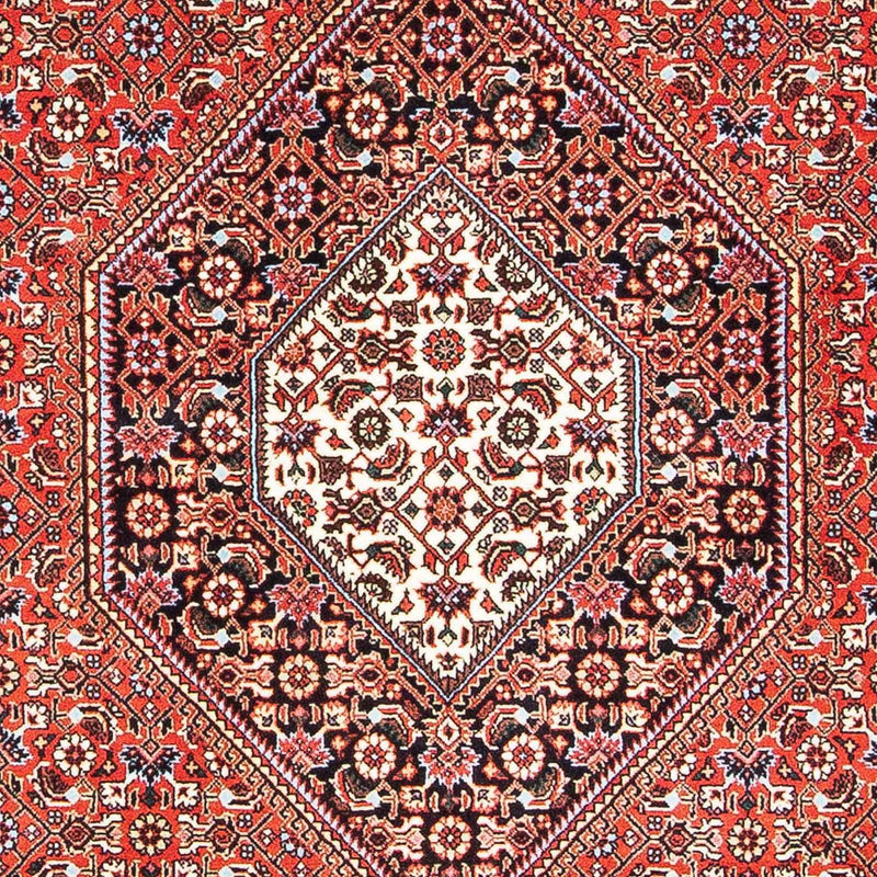 Persisk tæppe - Bijar - 187 x 110 cm - lysrød