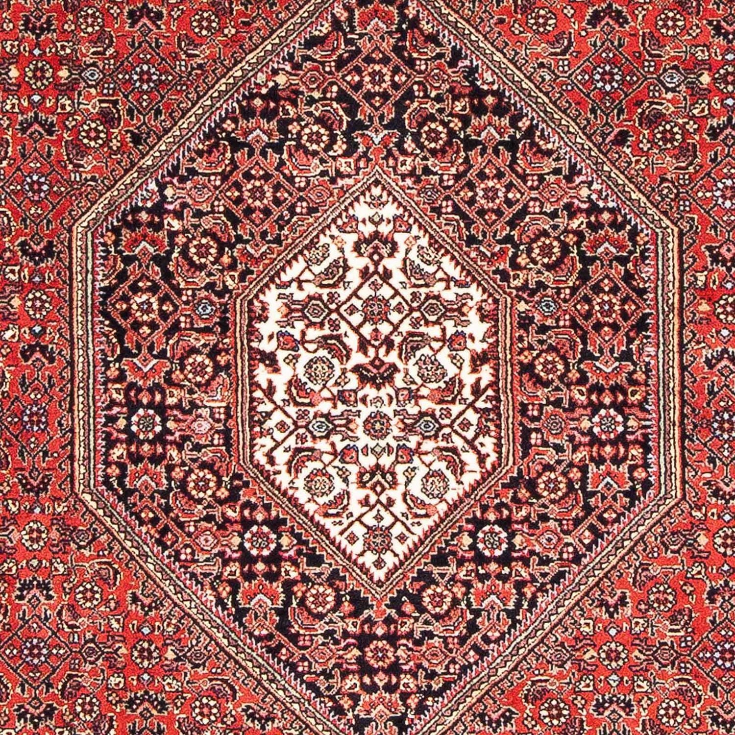 Persisk tæppe - Bijar - 170 x 110 cm - rød