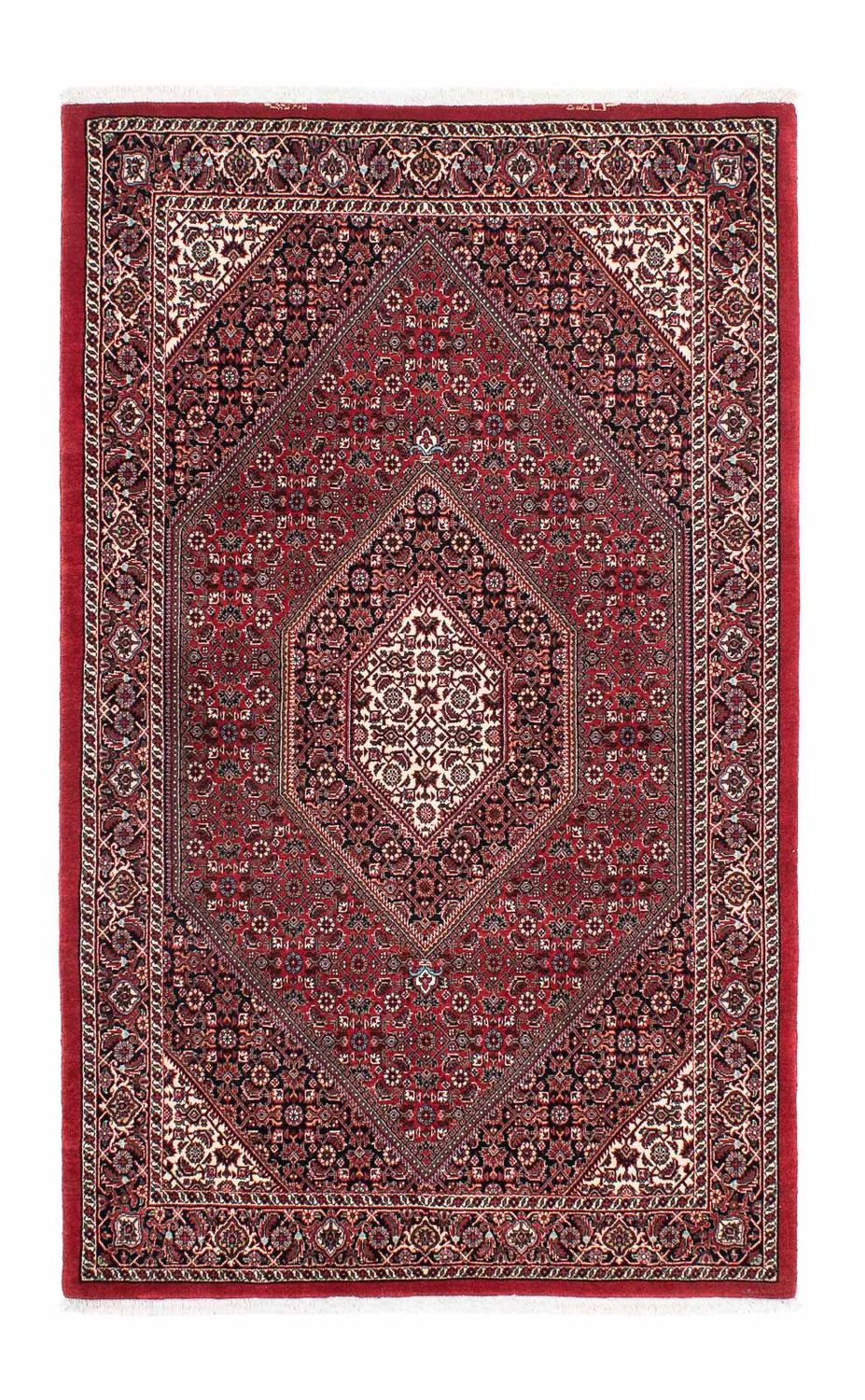 Persisk tæppe - Bijar - 173 x 106 cm - rød