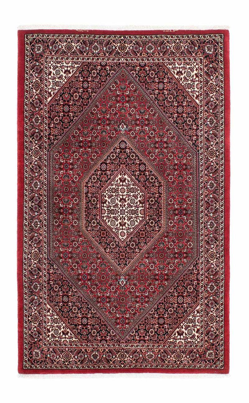 Persisk tæppe - Bijar - 173 x 106 cm - rød