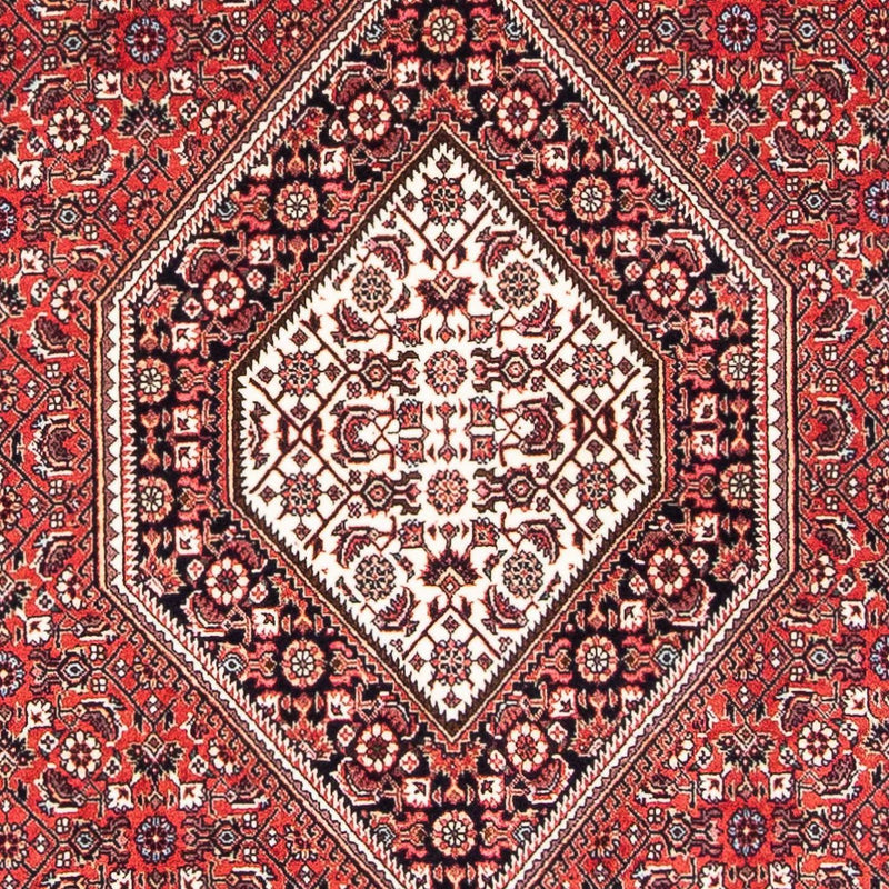 Persisk tæppe - Bijar - 174 x 110 cm - lysrød