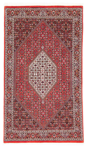 Persisk tæppe - Bijar - 175 x 110 cm - rød