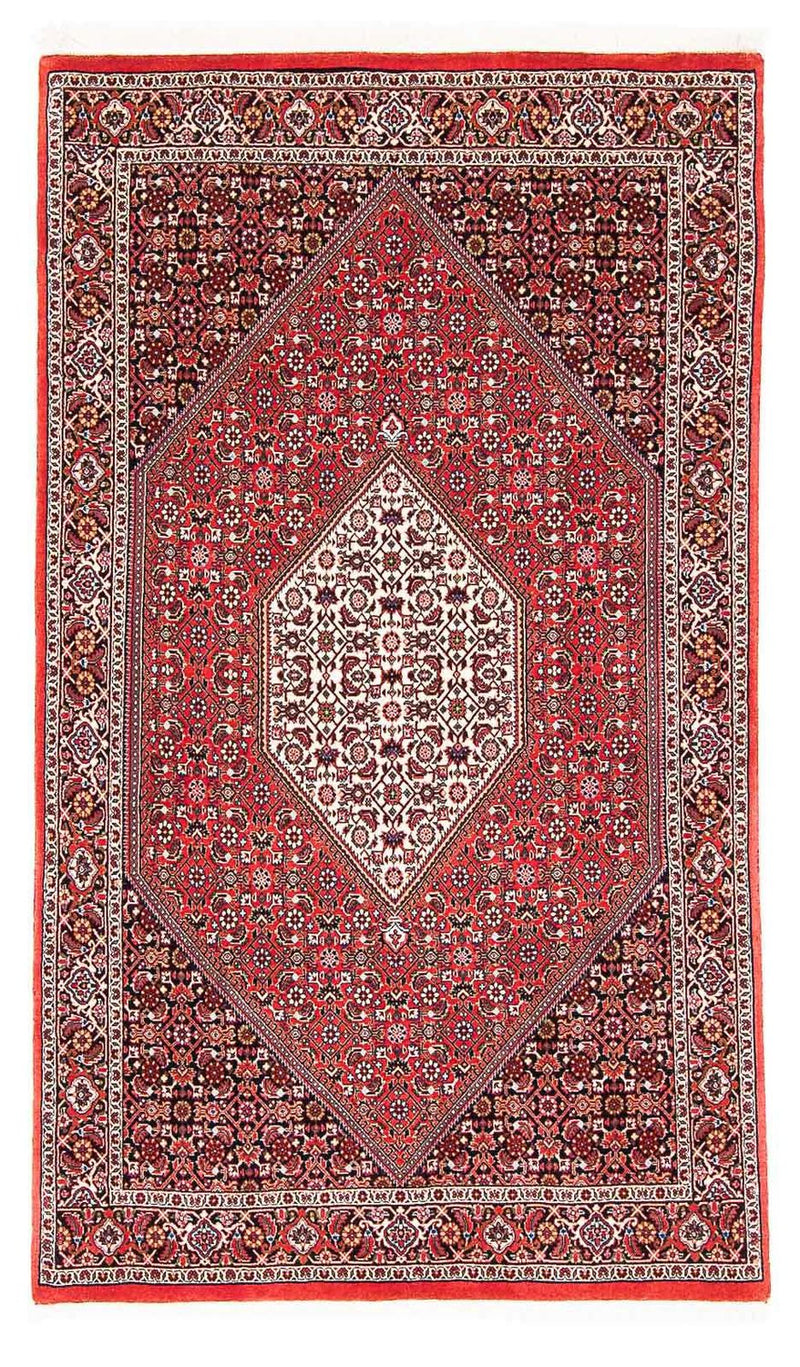 Persisk tæppe - Bijar - 175 x 110 cm - rød