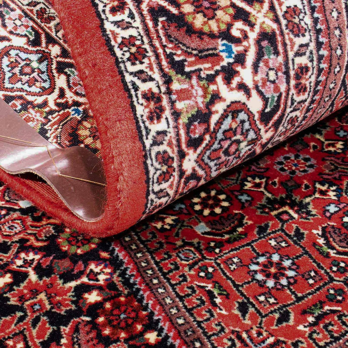 Persisk tæppe - Bijar - 175 x 110 cm - rød