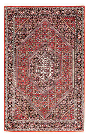 Persisk tæppe - Bijar - 177 x 111 cm - rød