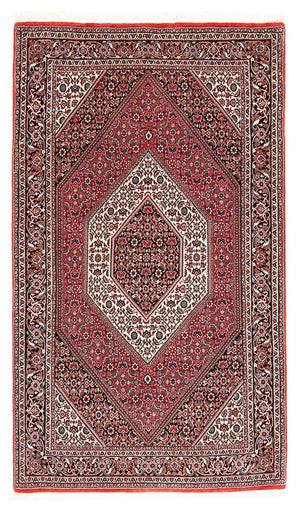 Persisk tæppe - Bijar - 177 x 110 cm - rød