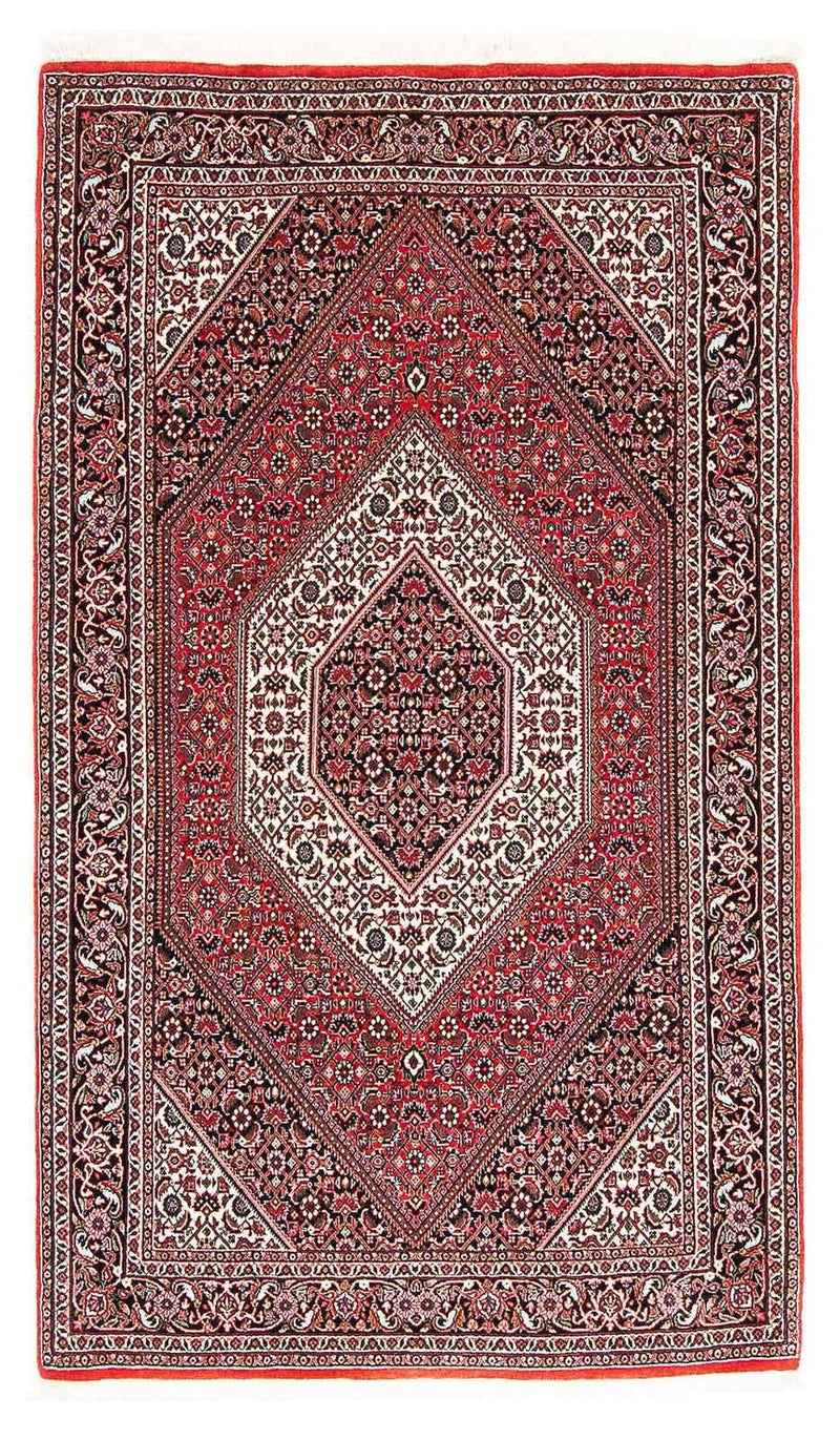 Persisk tæppe - Bijar - 177 x 110 cm - rød