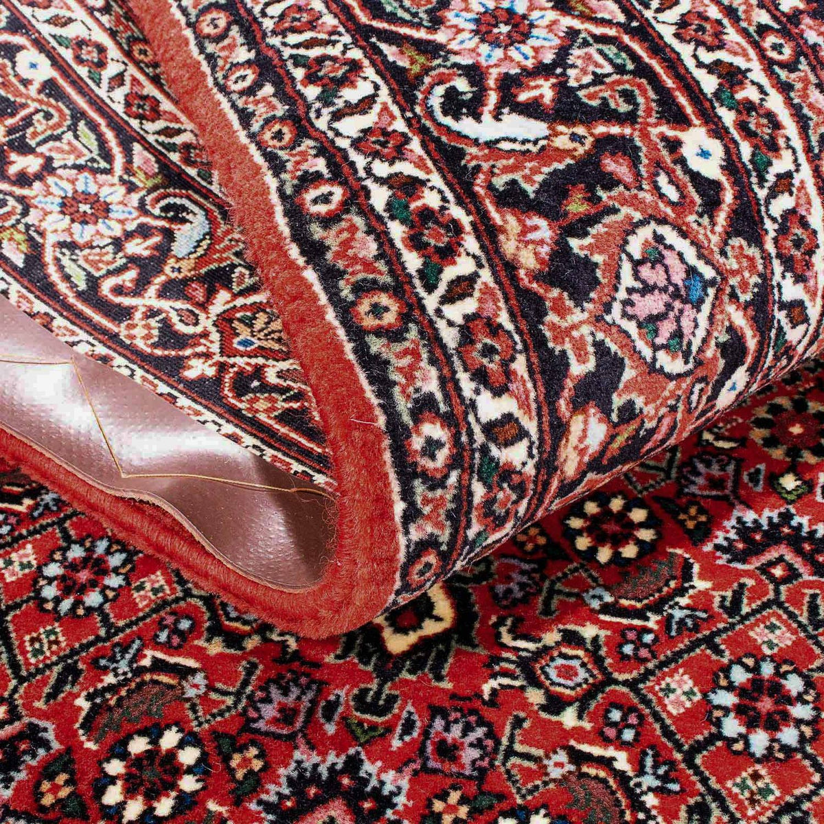 Persisk tæppe - Bijar - 177 x 110 cm - rød