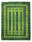 Gabbeh-tæppe - Persisk - 233 x 178 cm - grøn