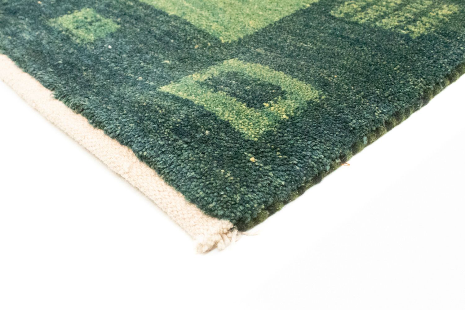 Gabbeh-tæppe - Persisk - 233 x 178 cm - grøn