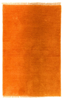 Gabbeh-tæppe - Persisk - 133 x 90 cm - guld