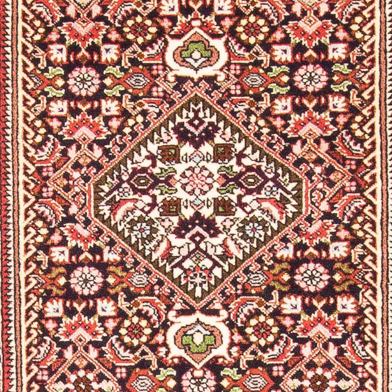 Persisk tæppe - Bijar - 136 x 83 cm - rød