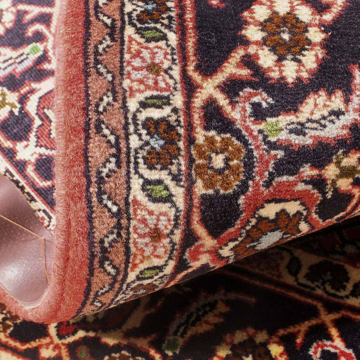 Persisk tæppe - Bijar - 136 x 83 cm - rød