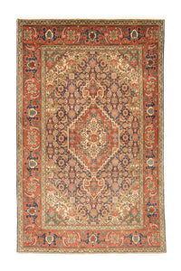 Persisk tæppe - Tabriz - Royal - 145 x 95 cm - mørkeblå