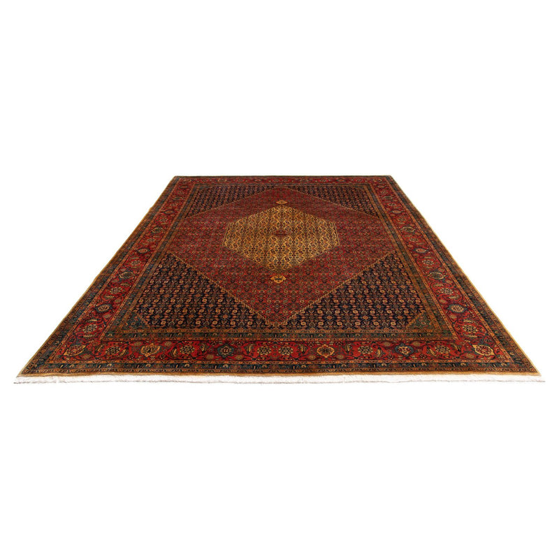 Persisk tæppe - Tabriz - Royal - 337 x 251 cm - mørkerød