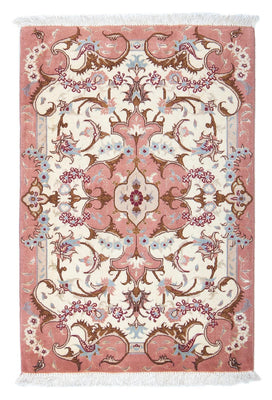 Persisk tæppe - Tabriz - Royal - 90 x 61 cm - beige