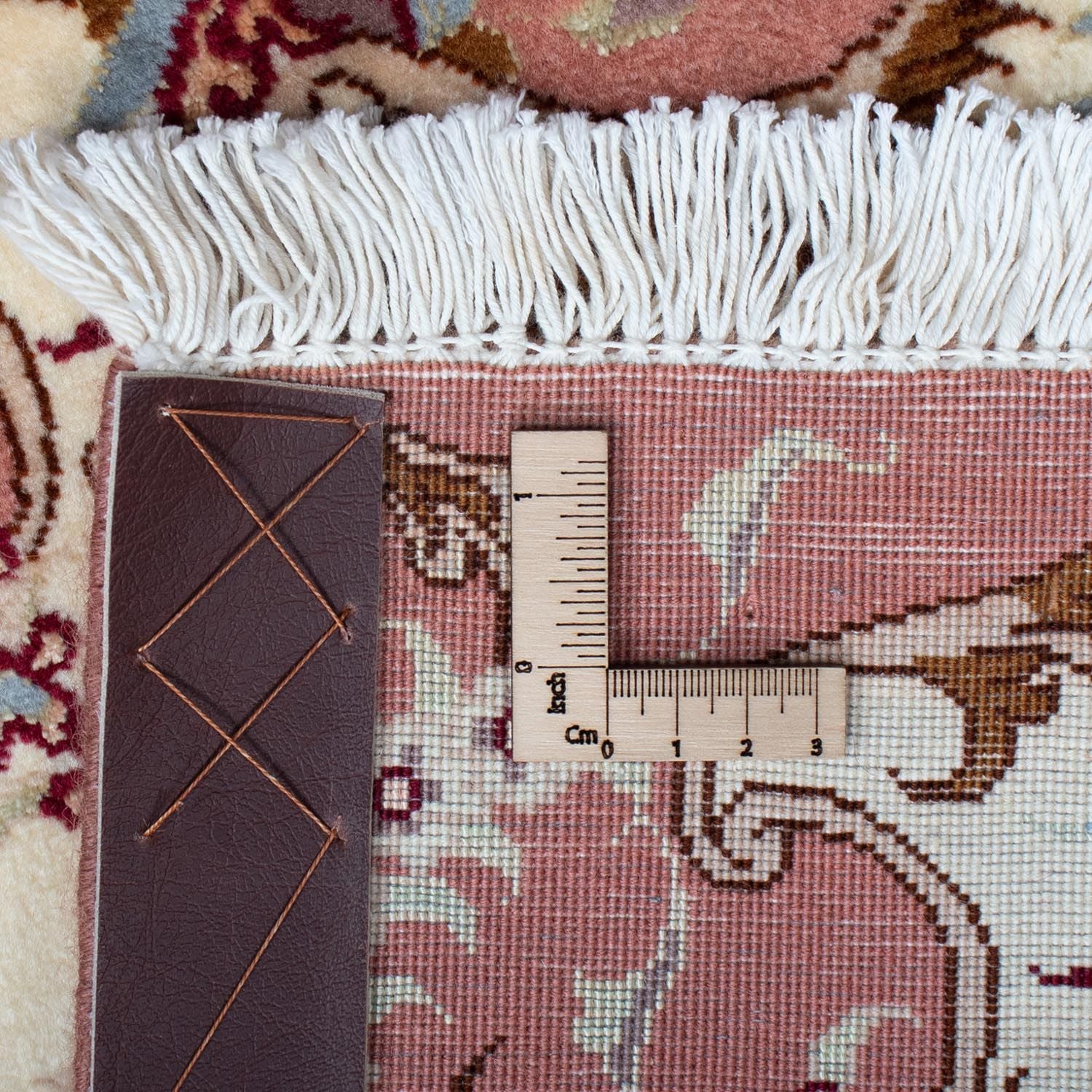 Persisk tæppe - Tabriz - Royal - 90 x 61 cm - beige