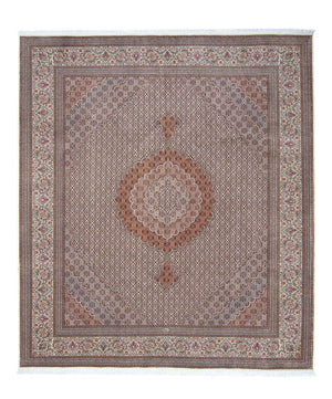 Persisk tæppe - Tabriz - 288 x 251 cm - flerfarvet