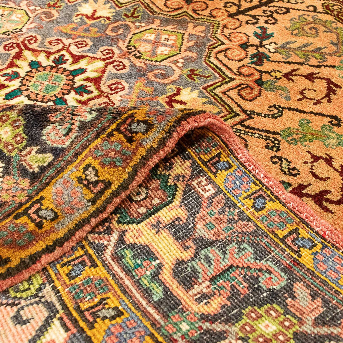 Persisk tæppe - Nomadisk - 200 x 150 cm - pink