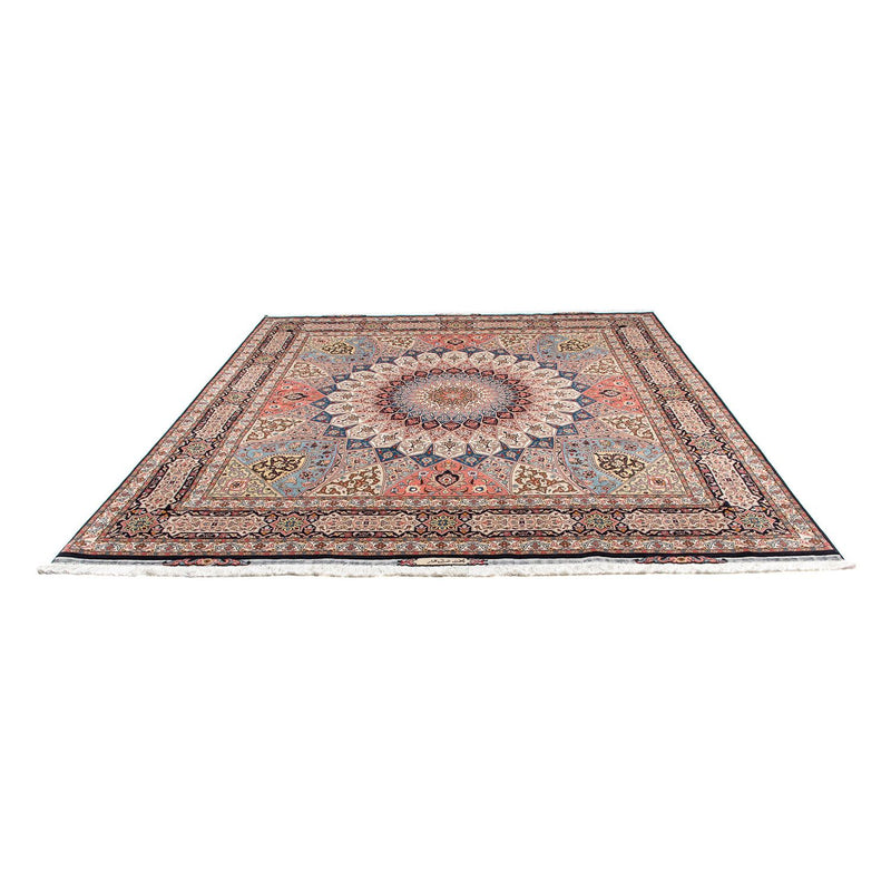 Persisk tæppe - Tabriz - Royal firkantet  - 250 x 248 cm - lys brun
