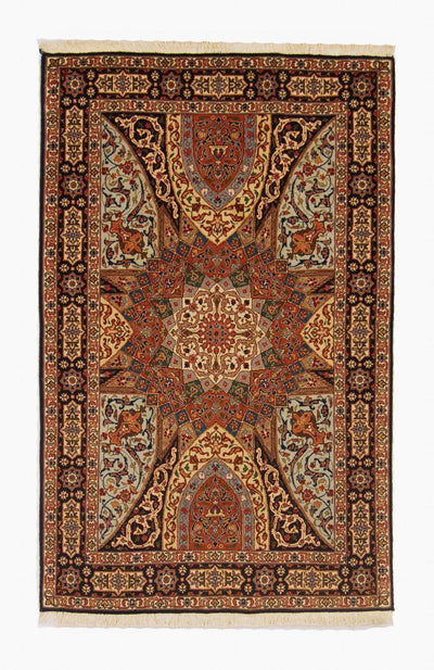 Tabriz - 50 Raj Tæppe 98x154cm - Persisk tæppe