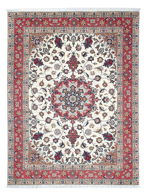 Persisk tæppe - Tabriz - Royal - 206 x 150 cm - beige