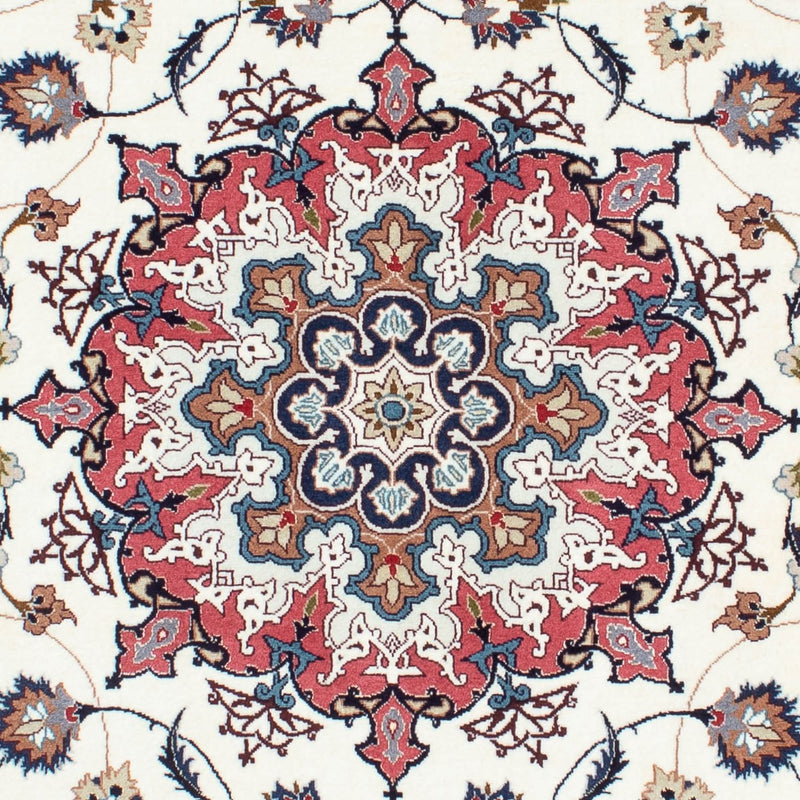 Persisk tæppe - Tabriz - Royal - 206 x 150 cm - beige
