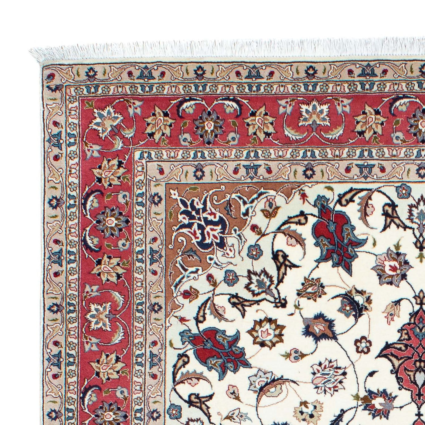 Tabriz - 50 Raj Tæppe 206x150cm - Persisk tæppe