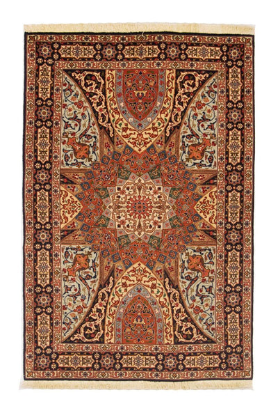 Tabriz - 50 Raj Tæppe 100x153cm - Persisk tæppe