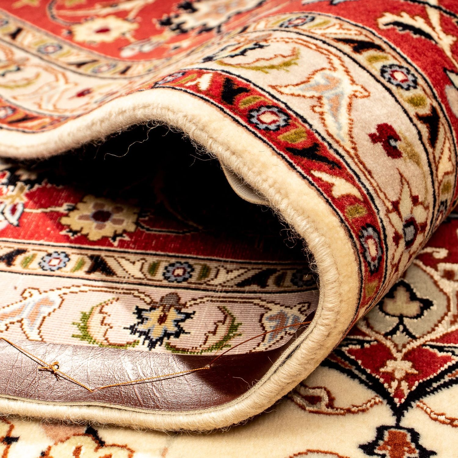Persisk tæppe - Tabriz - Royal - 345 x 250 cm - beige