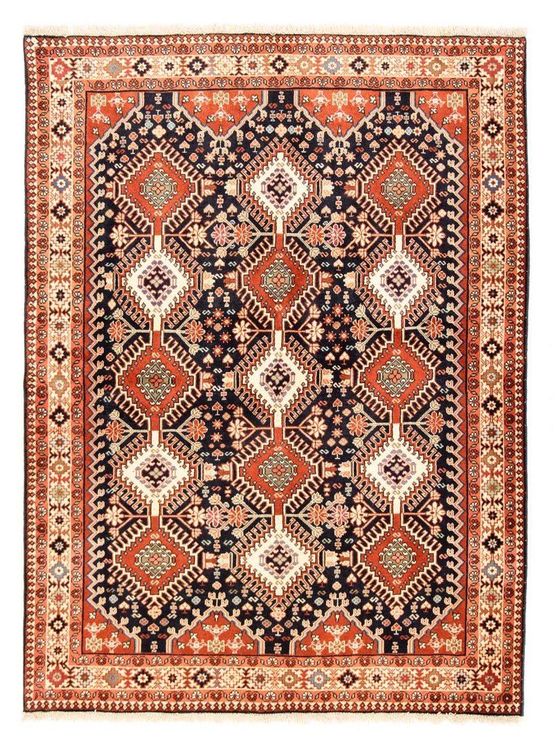 Persisk tæppe - Nomadisk - 198 x 150 cm - rust