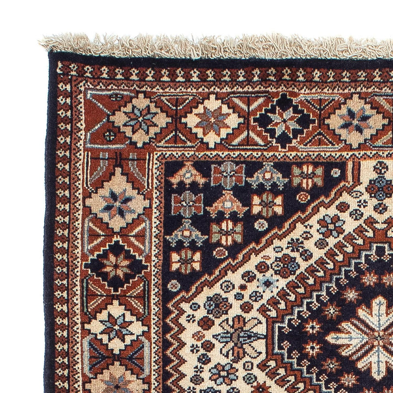 Persisk tæppe - Nomadisk - 147 x 102 cm - beige