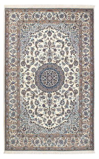 Persisk tæppe - Nain - Premium - 216 x 134 cm - beige