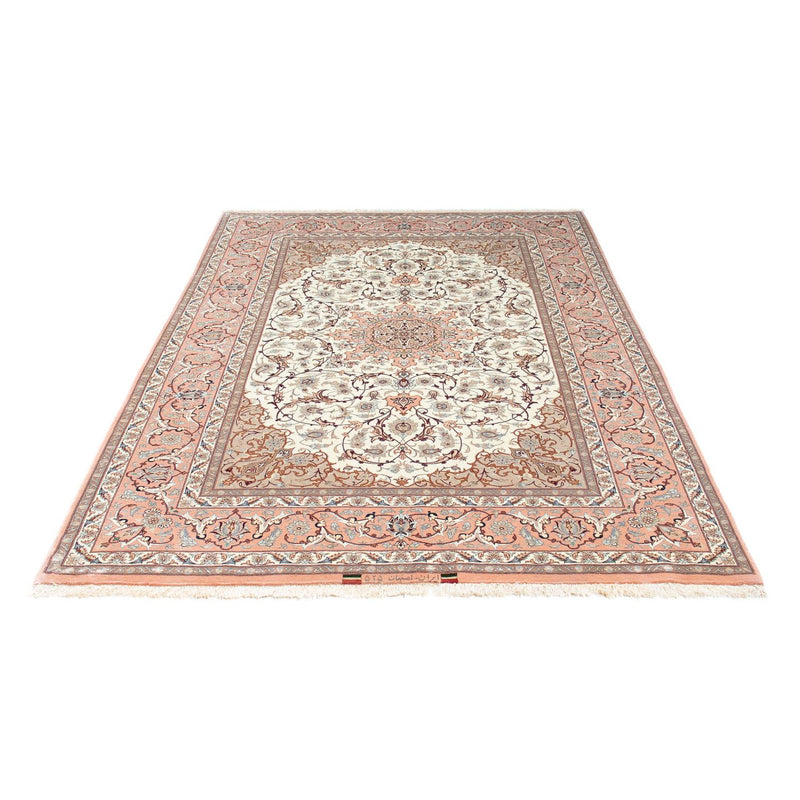 Persisk tæppe - Isfahan - Premium - 225 x 150 cm - beige