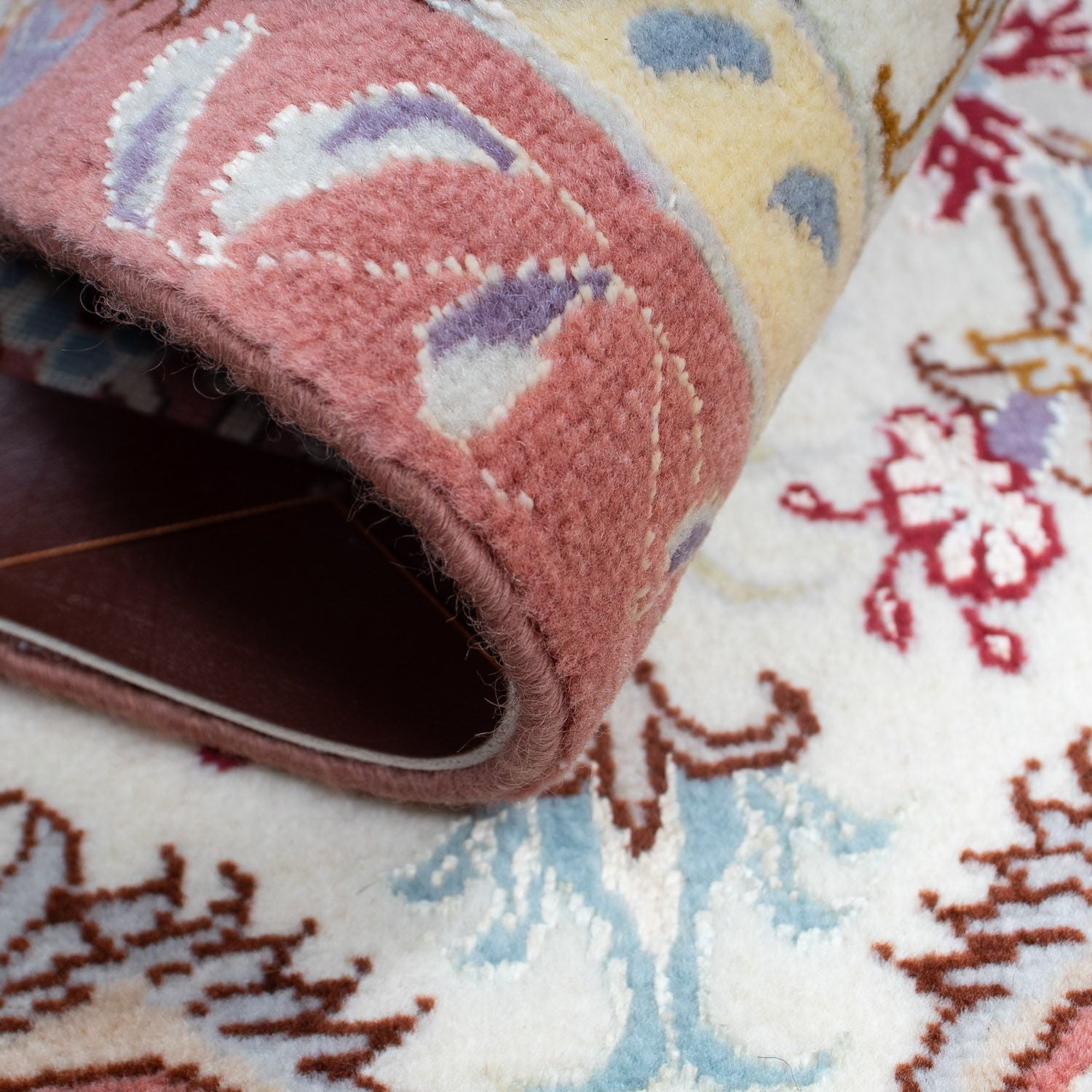 Persisk tæppe - Tabriz - Royal - 92 x 60 cm - beige