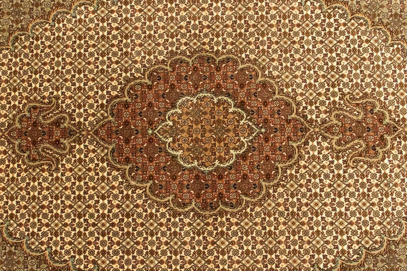 Persisk tæppe - Tabriz - Royal - 148 x 102 cm - beige