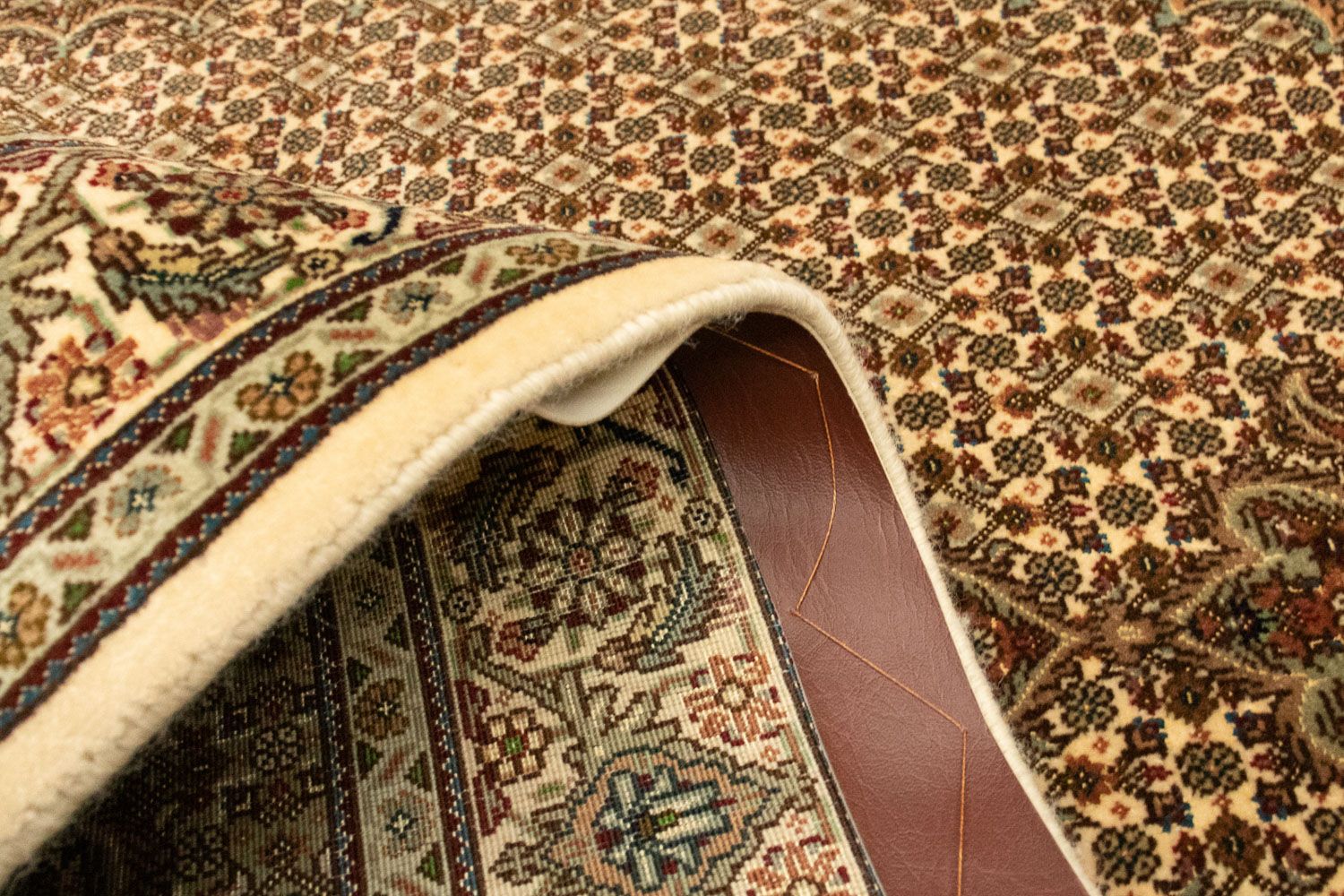 Persisk tæppe - Tabriz - Royal - 148 x 102 cm - beige