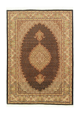 Persisk tæppe - Tabriz - Royal - 148 x 102 cm - sort