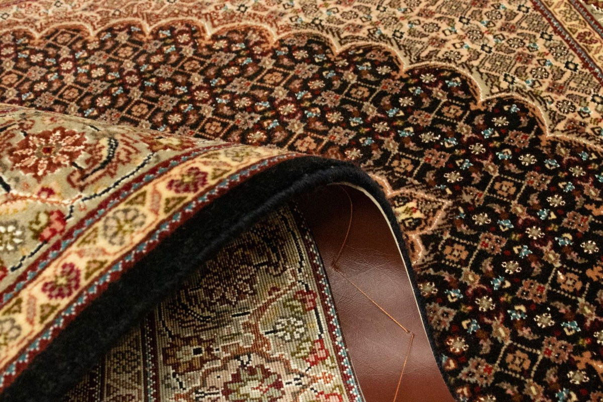 Persisk tæppe - Tabriz - Royal - 148 x 102 cm - sort
