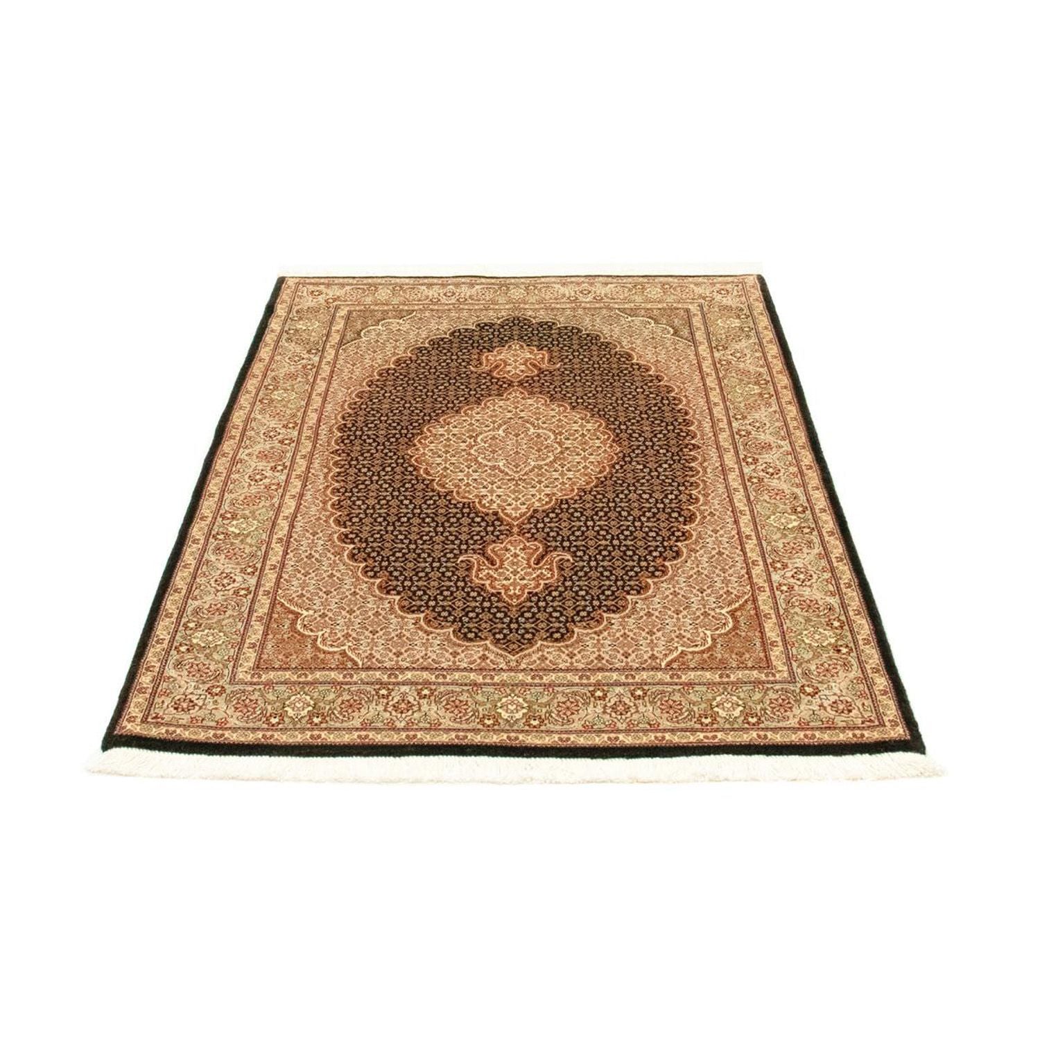 Persisk tæppe - Tabriz - Royal - 148 x 102 cm - sort