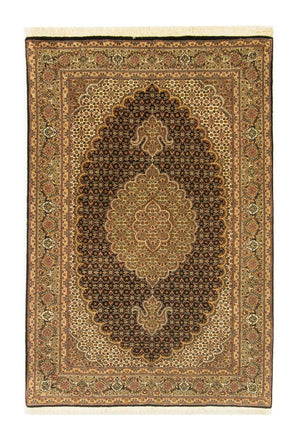Persisk tæppe - Tabriz - Royal - 151 x 102 cm - mørkeblå