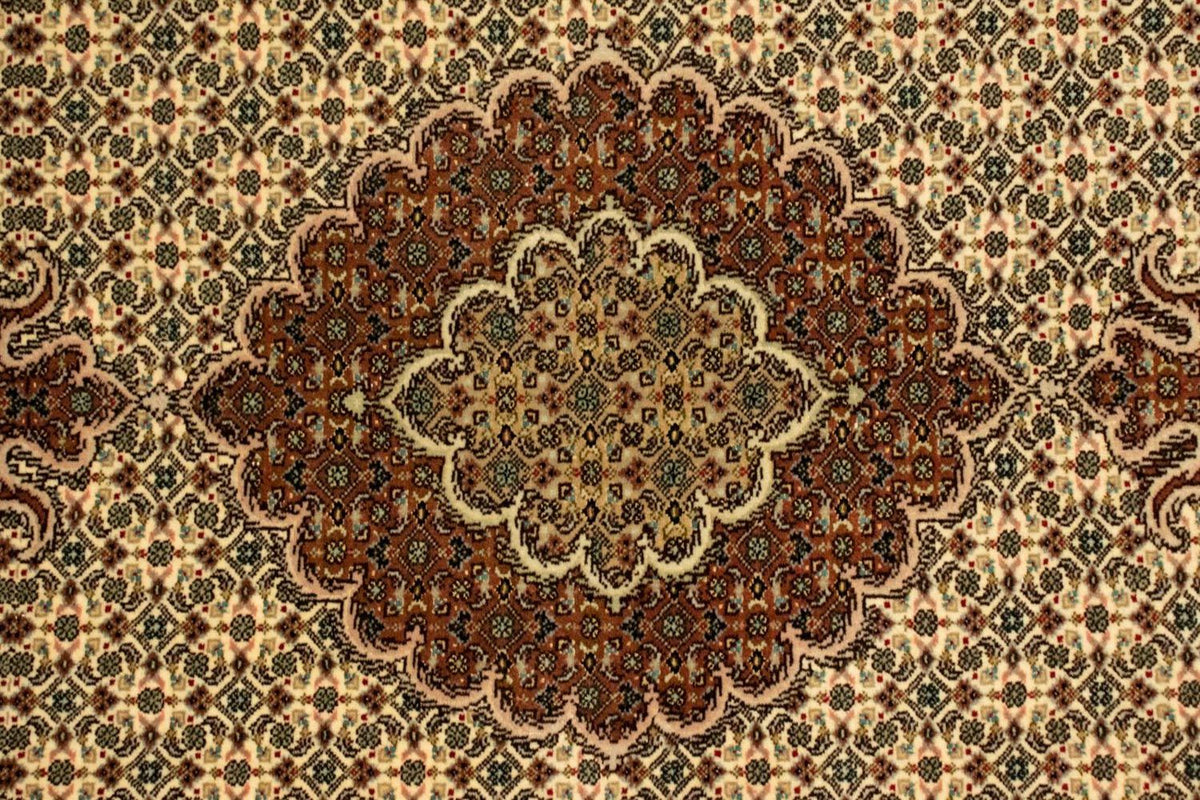 Persisk tæppe - Tabriz - Royal - 146 x 107 cm - beige