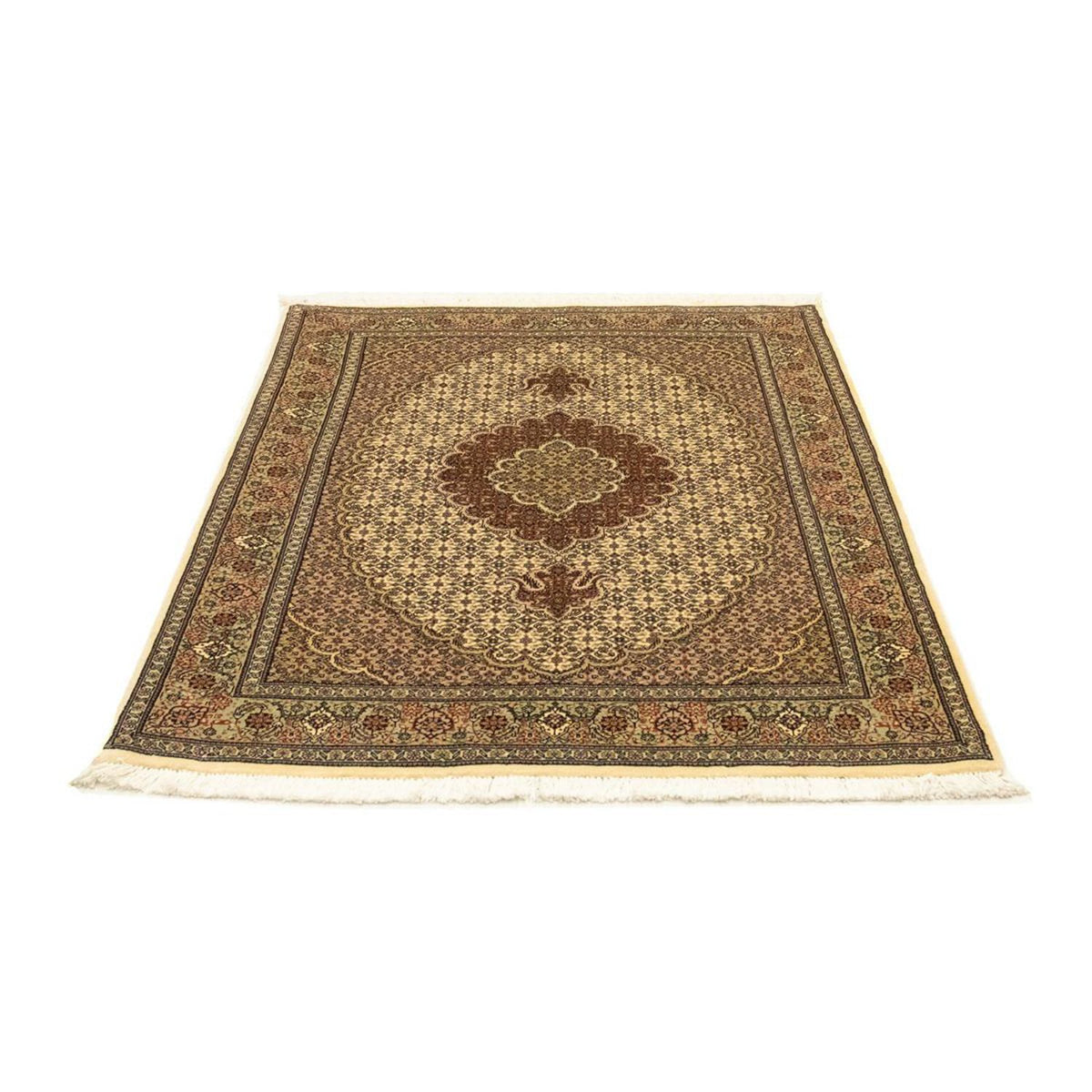 Persisk tæppe - Tabriz - Royal - 146 x 107 cm - beige