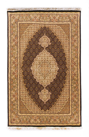 Persisk tæppe - Tabriz - 158 x 100 cm - sort