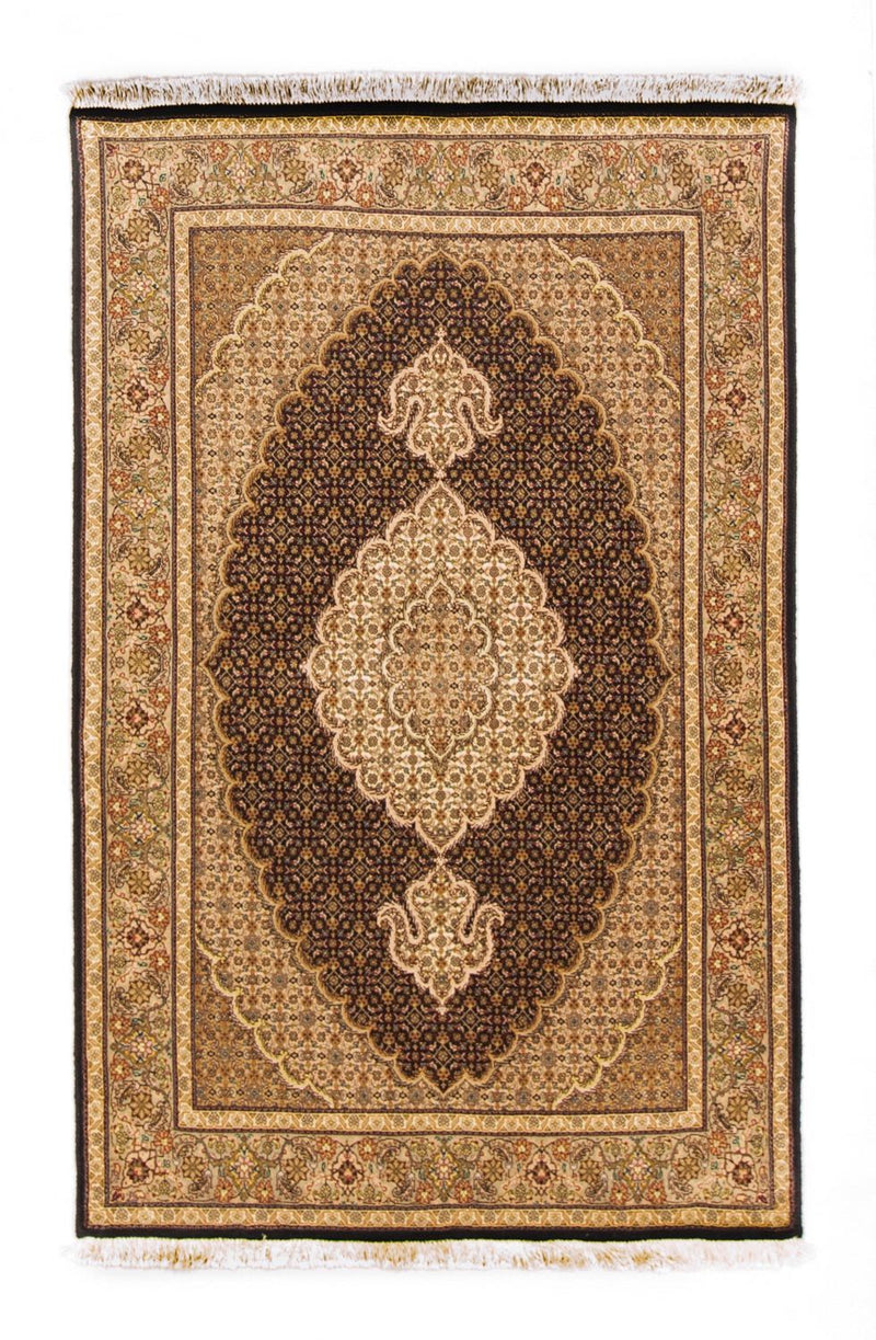 Persisk tæppe - Tabriz - 158 x 100 cm - sort