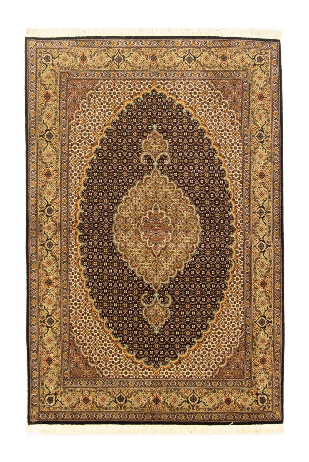 Persisk tæppe - Tabriz - Royal - 156 x 103 cm - sort