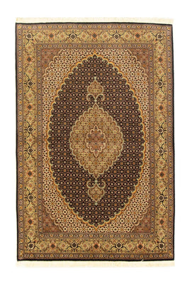 Persisk tæppe - Tabriz - Royal - 156 x 103 cm - sort