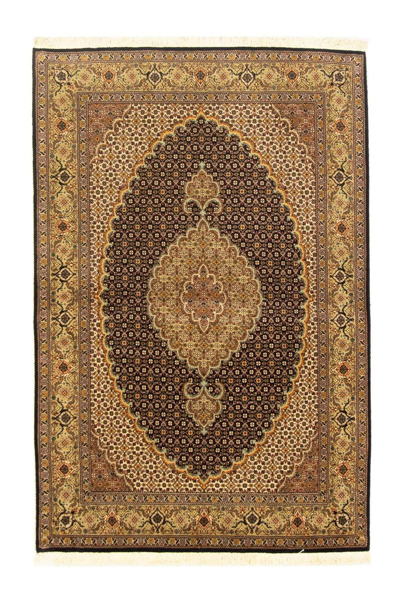 Persisk tæppe - Tabriz - Royal - 156 x 103 cm - sort