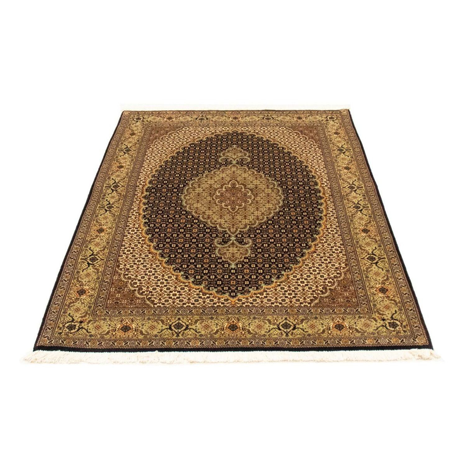 Persisk tæppe - Tabriz - Royal - 156 x 103 cm - sort