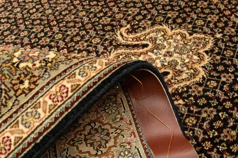Persisk tæppe - Tabriz - Royal - 159 x 100 cm - sort